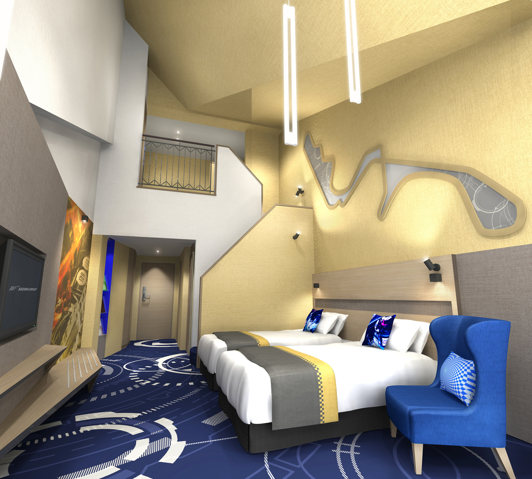 2020年2月28日(金)鈴鹿サーキットホテル本館「THE MAIN」がリニューアル 名レーサーたちが安らいだ歴史に想いを馳せて過ごす