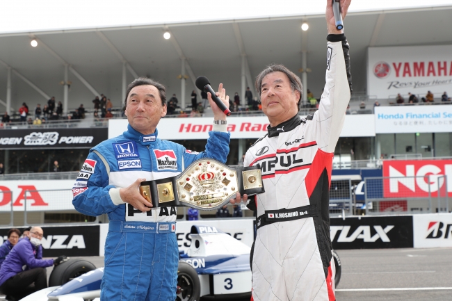 日本人初のf1ドライバー中嶋悟と元祖 日本一速い男 星野一義が最後の対決 鈴鹿サーキットのプレスリリース