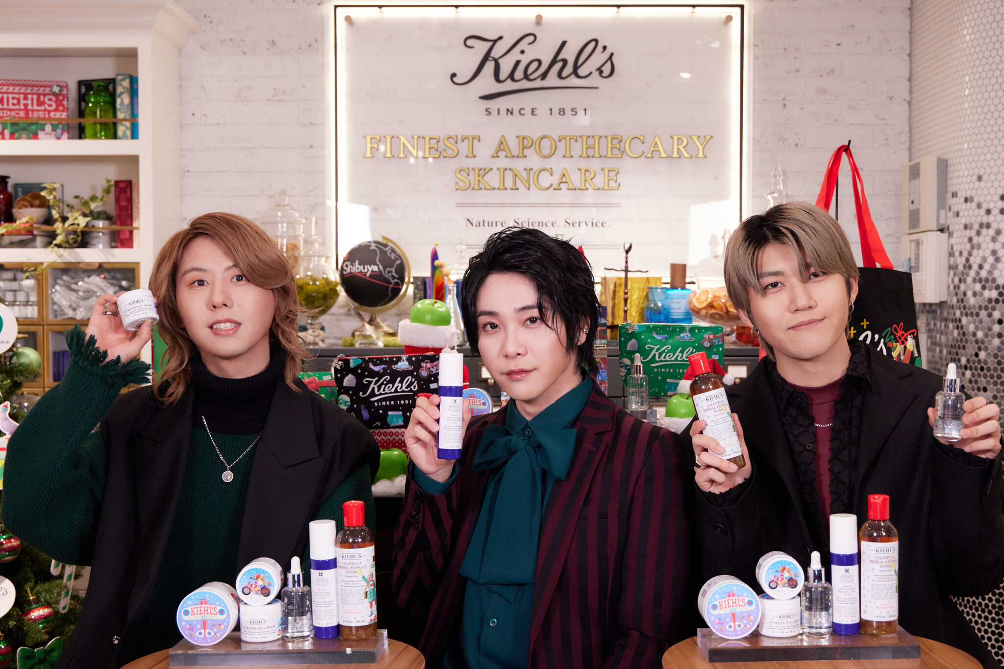 Mrs. GREEN APPLEとキールズが、心踊る瞬間をお届け!キールズ TOKYO フラグシップストアにてTwitter トーク LIVE ...