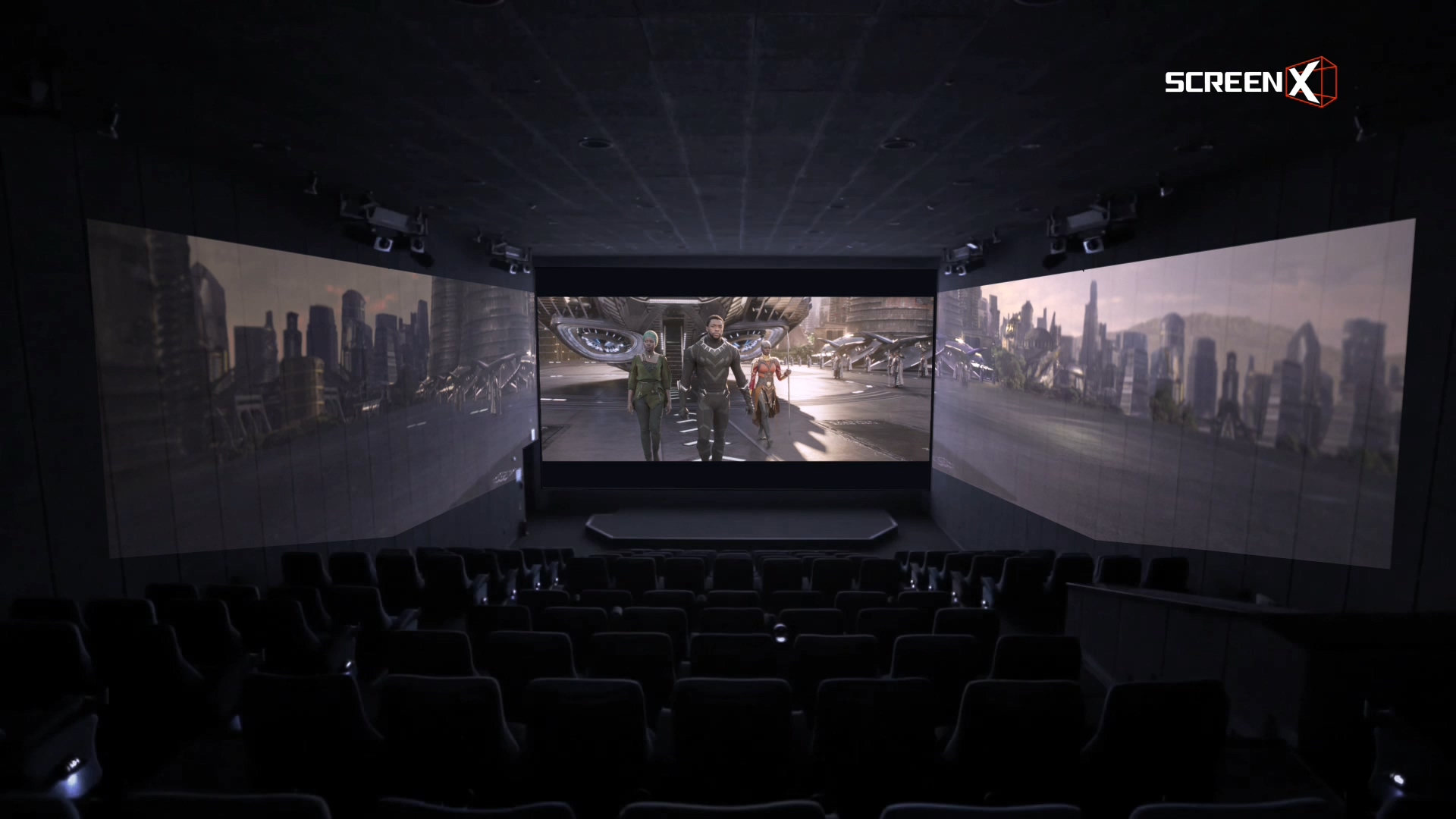 大ヒット公開中 ブラックパンサー の Screenx 特別バージョンが上映決定 Cj 4dplexのプレスリリース