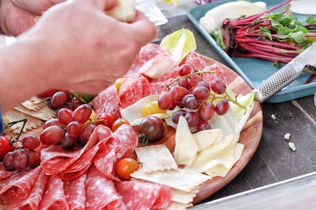 大崎シェフによるお料理（一例）