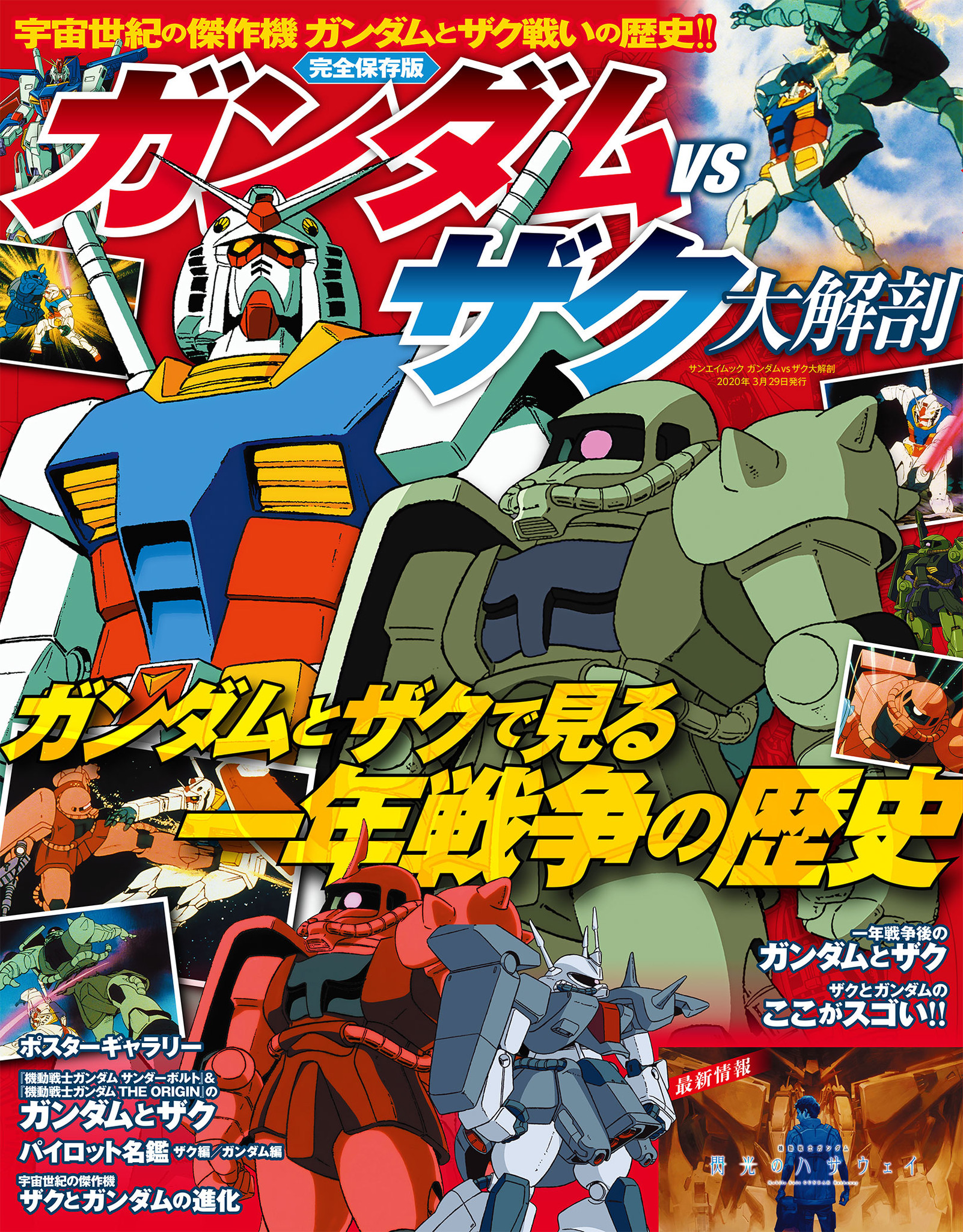 ガンダムvsザク大解剖 発刊 三栄のプレスリリース