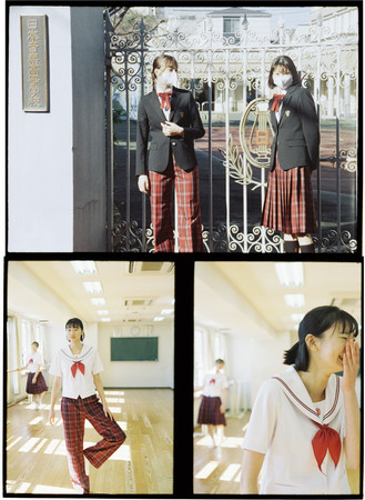女性ファッション誌 Fudge が日本音楽高等学校とコラボ パンツスタイルも選べる新制服にリニューアル 三栄のプレスリリース