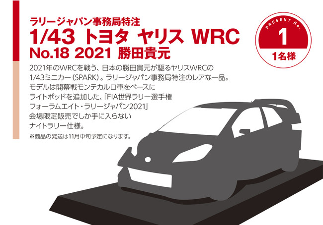 FIA世界ラリー選手権 フォーラムエイト・ラリージャパン2021