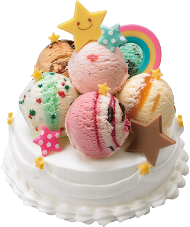 サーティワン初 フレーバーを選んでデコれるアイスクリームケーキが登場 31 デコケーキ カラフル ポップ B R サーティワン アイスクリーム 株式会社のプレスリリース