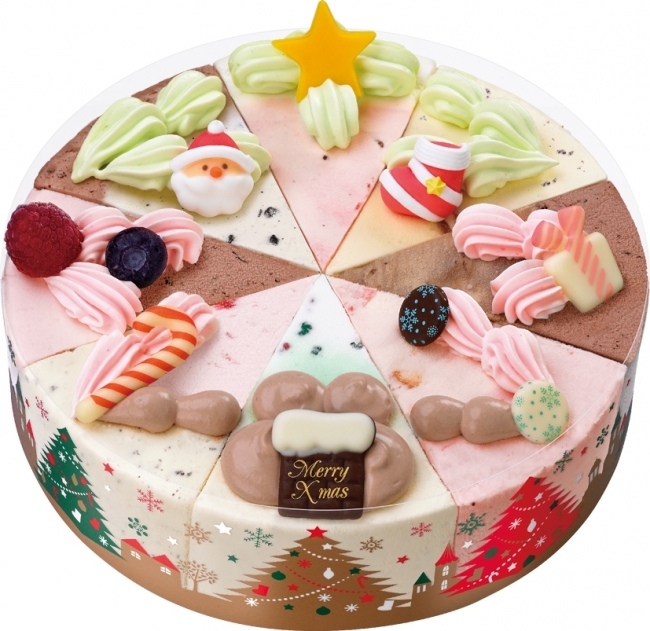 アイスクリームケーキでココロあったかクリスマス サーティワンのhappy Ice Cream Xmas 企業リリース 日刊工業新聞 電子版