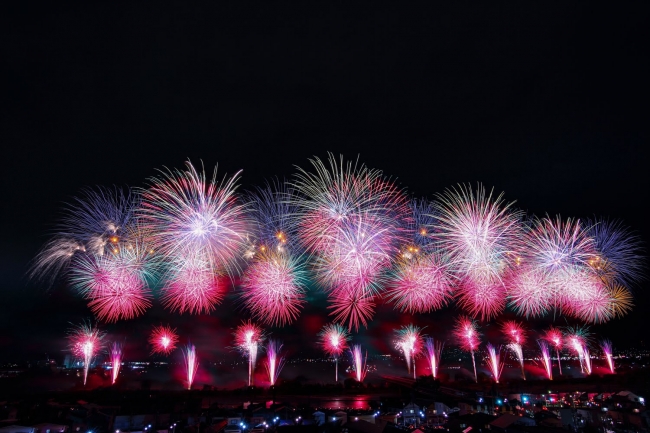 昨年の前橋花火大会