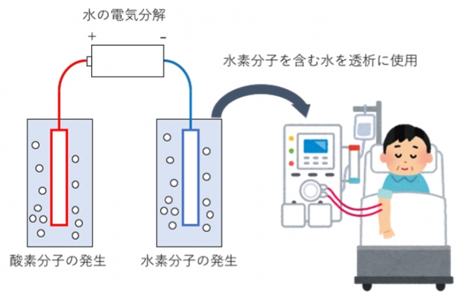 図2：電解水透析システムの概要