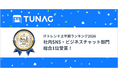 従業員体験プラットフォーム「TUNAG」、「ITトレンド上半期ランキング2026」の社内SNS・ビジネスチャット部門で総合1位を受賞