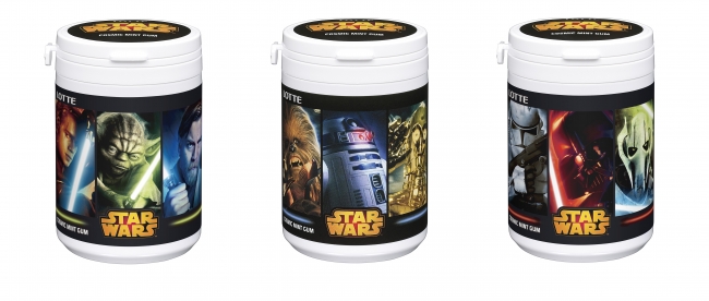 『スターウォーズ・スリムボトルガム』© & TM Lucasfilm Ltd. 