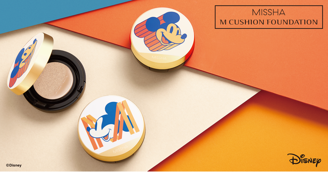 ポップでレトロ感あふれるミッキーマウスが大人可愛い M クッション ファンデーション プロカバー からミッキーマウスの限定デザイン が新登場 株式会社ミシャジャパンのプレスリリース