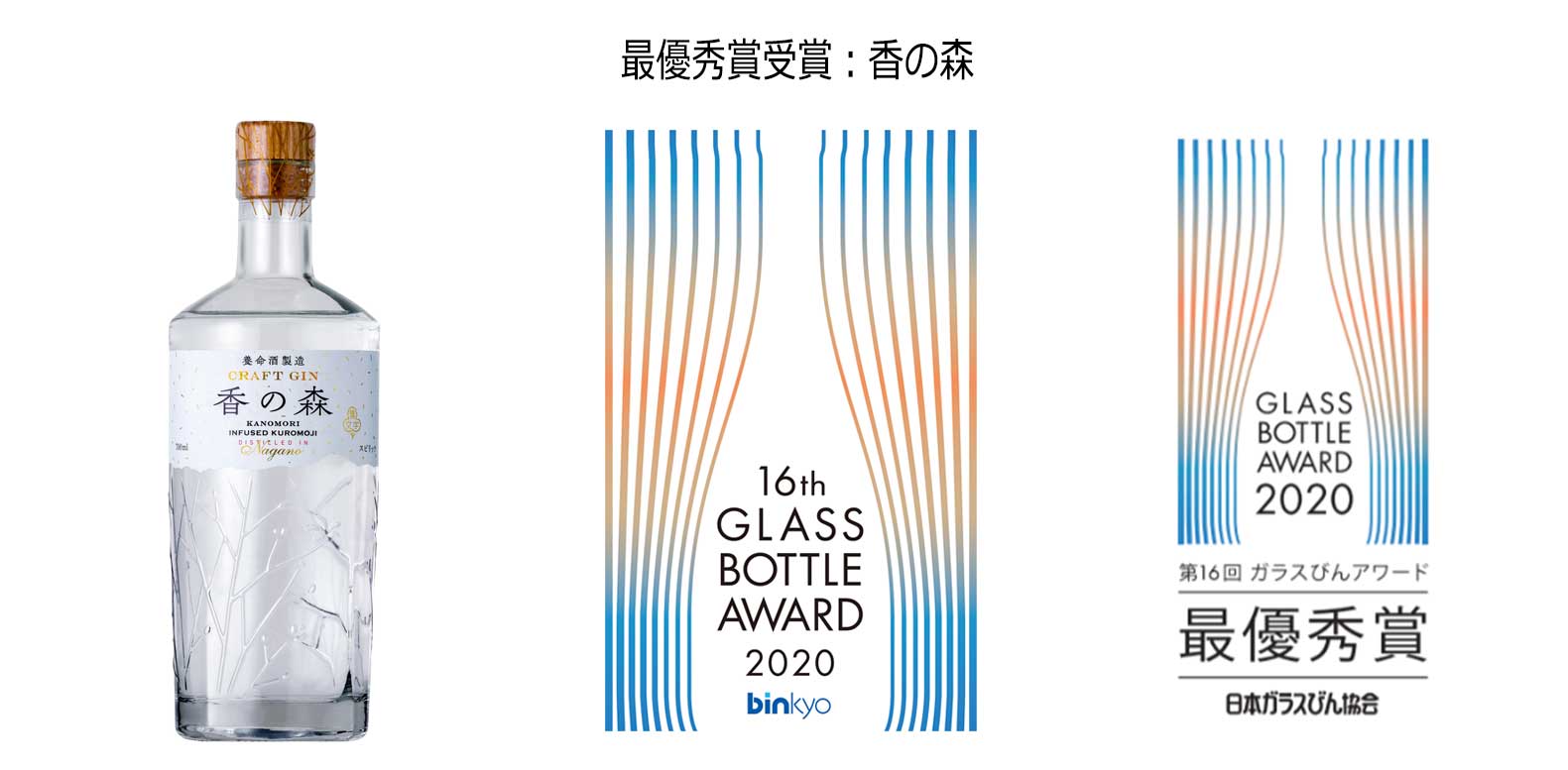 リリー フランキー氏と富永美樹 氏により各賞を選出 第16回ガラスびんアワード で 香の森 が最優秀賞を受賞致しました 養命酒製造株式会社のプレスリリース