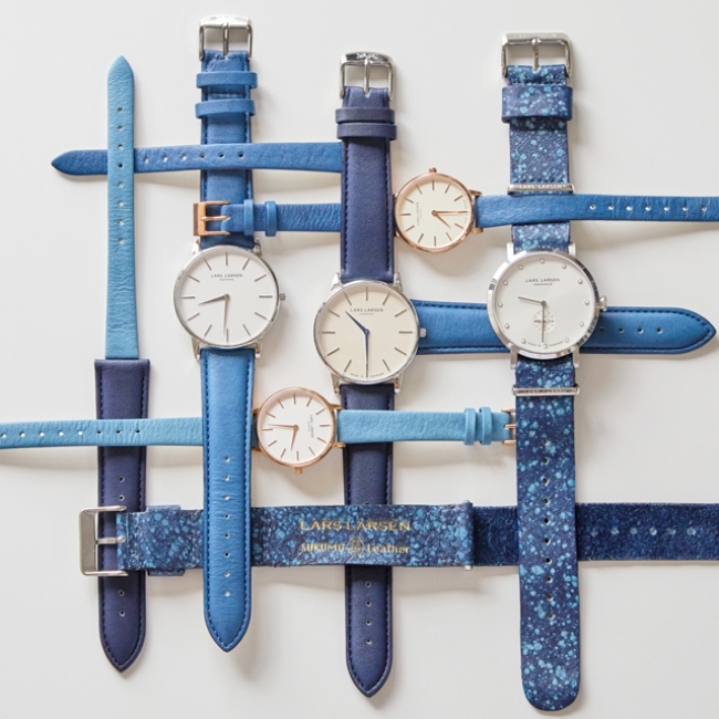 日本・デンマーク外交関係樹立150周年を記念し、デンマークが誇るクラフトマンシップと日本の伝統製法がコラボレーションLARS LARSEN × SUKUMO  Leather 期間限定生産の腕時計を発表 | 株式会社大沢商会のプレスリリース