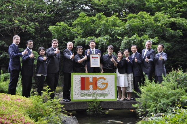 アジア地域でも「IHGグリーン・エンゲージ」の好成績を収める、ANAインターコンチネンタルホテル東京