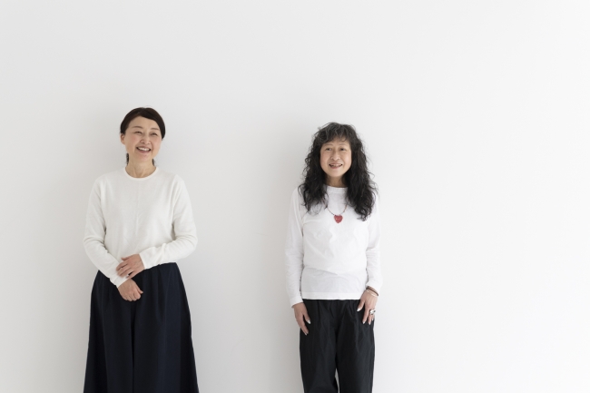 久文麻未さん（右）と三代朝美さん（左）