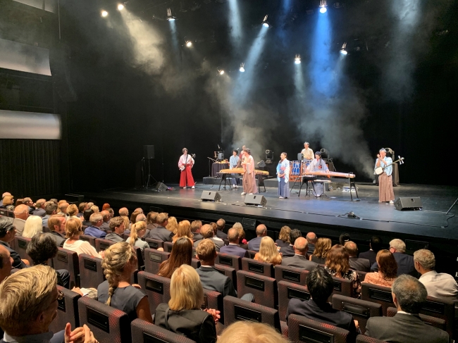 出光ペトリアムノルゲ30周年記念式典でのコンサートの様子（2019年8月29日）