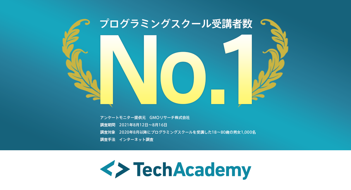 テックアカデミーがgmoリサーチ調査でプログラミングスクール受講者数no 1を獲得 ユナイテッド株式会社のプレスリリース