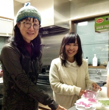 ( 左) 川西智子 K’ sworks （ 右） 柘植千佳 Kodawarin サイト運営者
