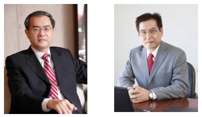 左）アドバンテックCEO ケーシー・リウ　右）アドバンテック日本法人 社長兼日本地区最高責任者　マイク小池