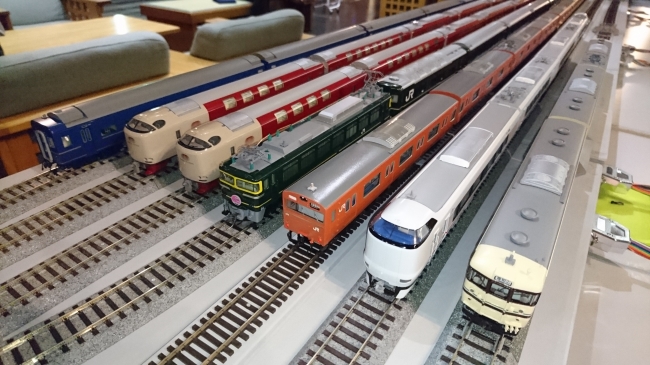 鉄道模型の展示１