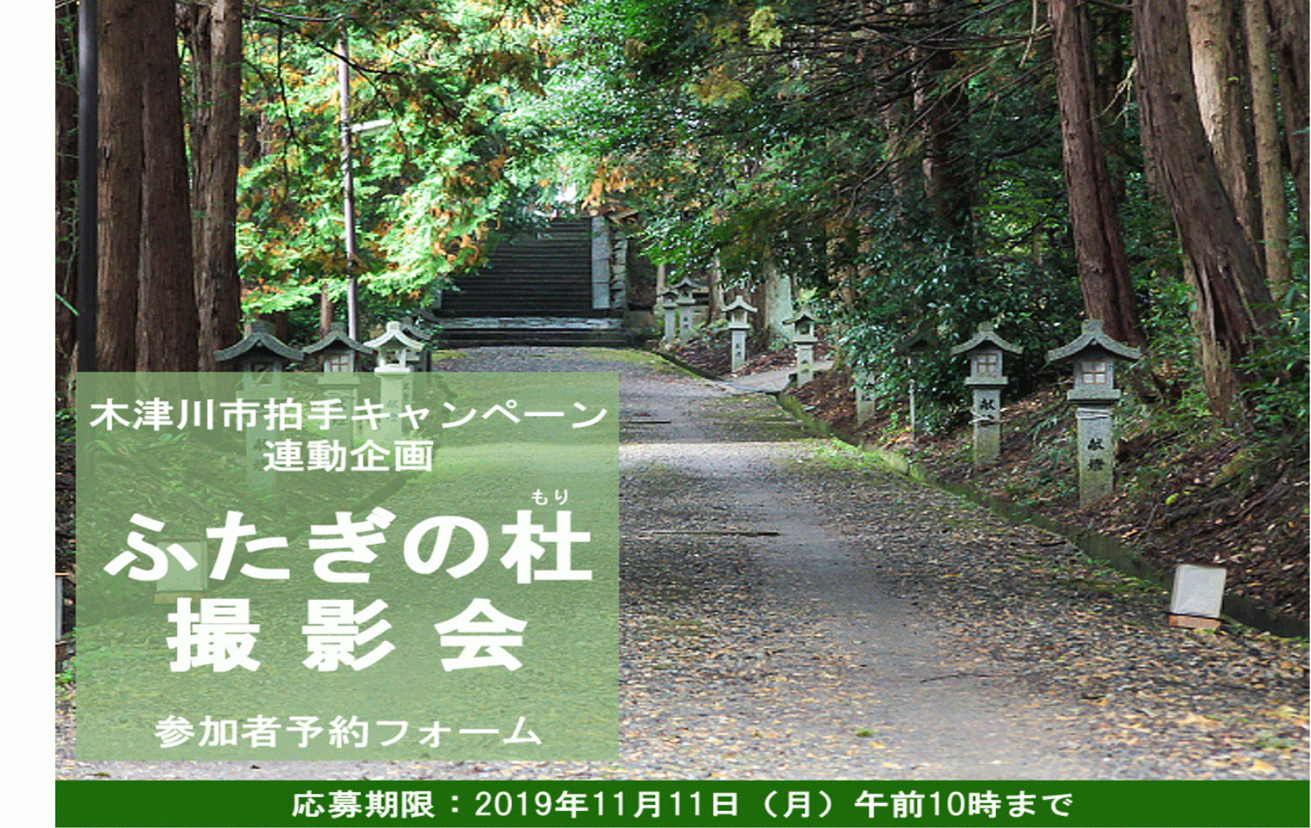 万葉びとの都、恭仁宮で木津川アート2020プレイベント「ふたぎの杜（もり）」撮影会を開催～木津川市の魅力を写真で発信～【パナソニック LUMIX CLUB PicMate】