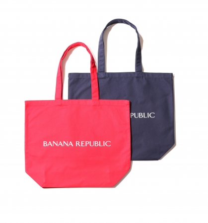 【BANANA REPUBLIC】バナナリパブリック　トートバッグ　ピンク