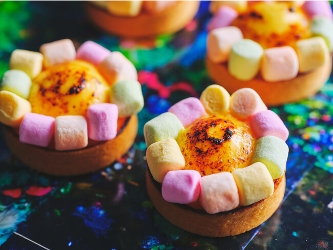 フラワーブリュレタルト フラワーブリュレタルト