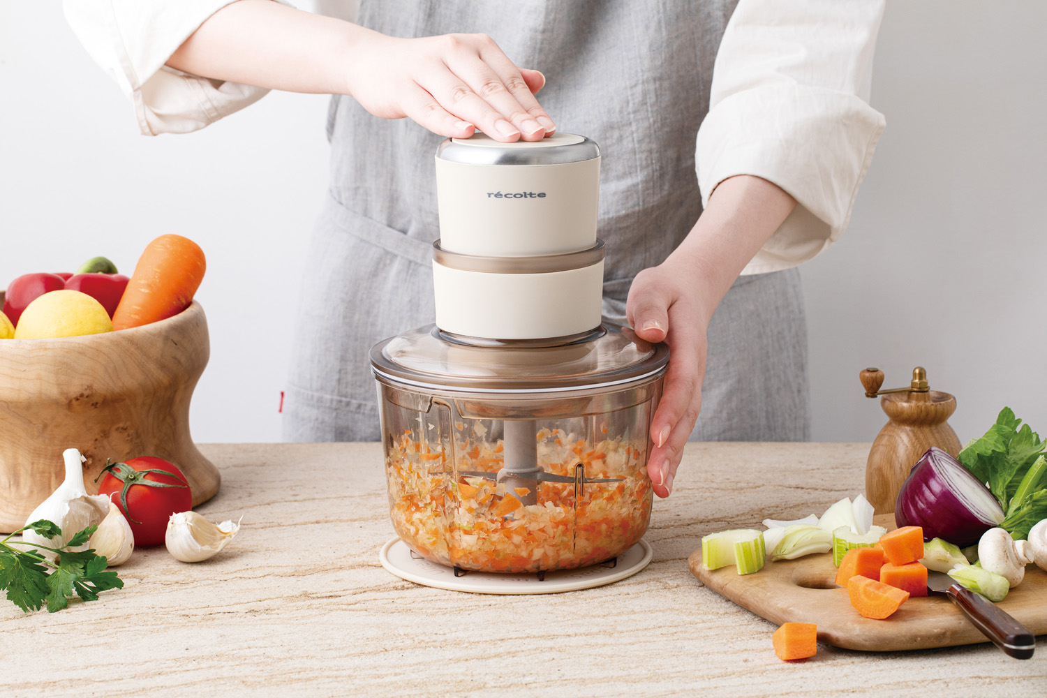 いちから作れる楽しさを レコルト[フードプロセッサー コンボ]を新発売｜ウィナーズ株式会社のプレスリリース