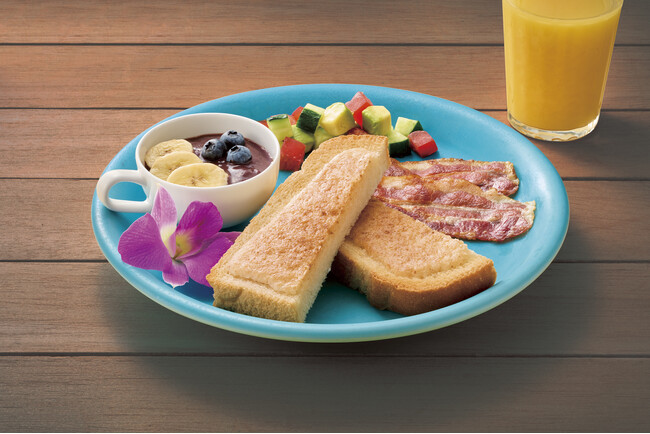 メニュー例:ココナッツトースト メニュー例:ココナッツトースト