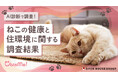 ねこと飼い主のしあわせな住環境に関する取り組み 第1弾「ねこの健康と住環境に関する調査」結果発表