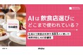AIツール推奨店への来店率は60%！訪日ラボ、AIツールが飲食店選定に与える影響度レポートを公開