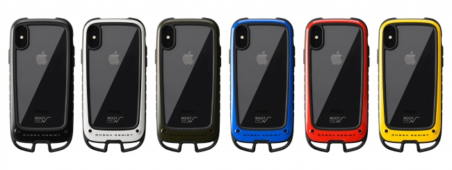 GRAVITY Shock Resist Case +Hold. for iPhoneXS・Xカラーバリエーション