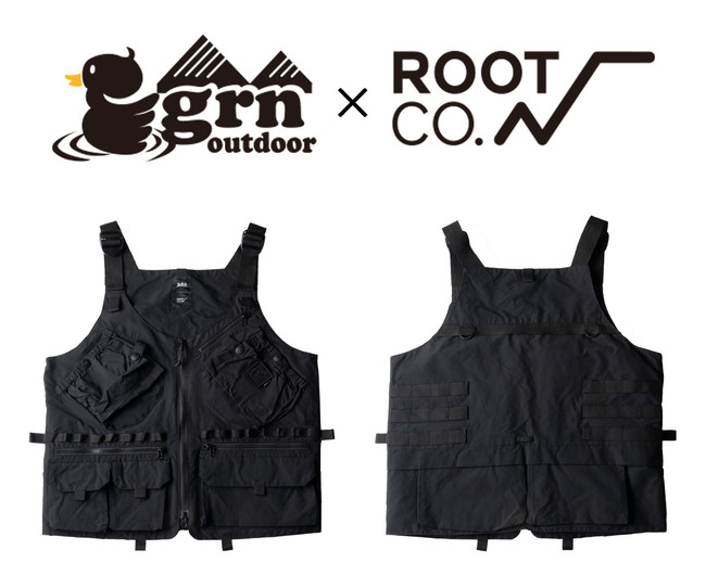 grn outdoor』×『ROOT CO.』コラボ第一弾》抜群の収納力と機能性 