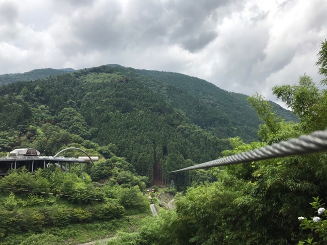 ジップスライドスタートの風景