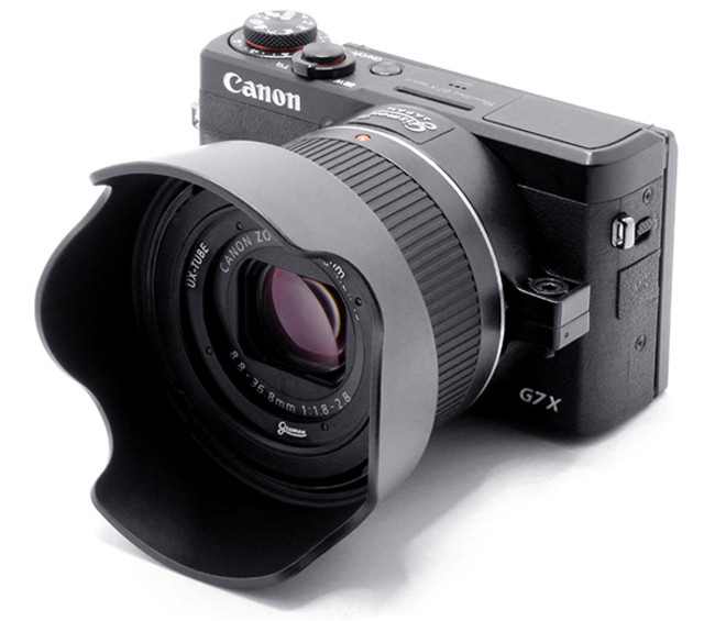 Canon PowerShot G7 X Mark IIIへの取り付け例