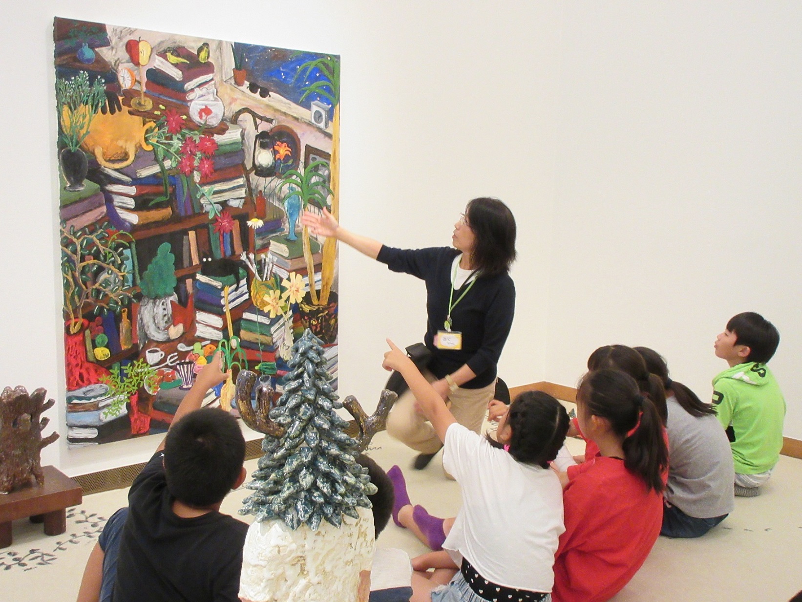 人と作品 人と人との楽しい出会いをつくりませんか 対話による美術鑑賞プロジェクト ミテ ハナソウ 鑑賞コミュニケーター ミテ ハナさん ４期生２次募集 千葉県佐倉市立美術館 佐倉市のプレスリリース