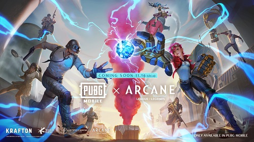 リーグ オブ レジェンド初のアニメーションシリーズ Arcane アーケイン の公開を記念して Arcane と Pubg Mobile のコラボレーションが決定 合同会社ライアットゲームズのプレスリリース