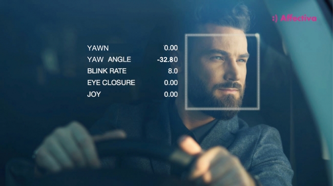 運転者の表情分析イメージ画像(参考)