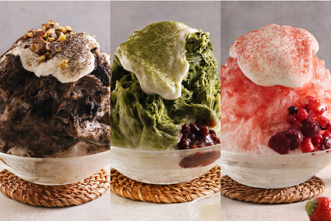 素材を味わうかき氷 こなな から 3種類のかき氷が7 15より夏季限定で登場 株式会社ポトマックのプレスリリース