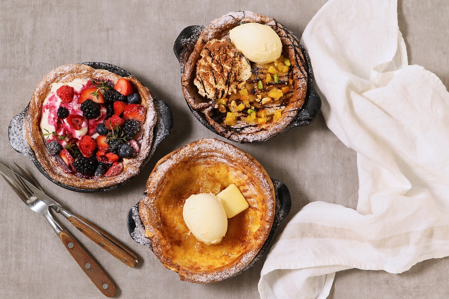 新丸ビルb1f Barbara Market Place 151 から 小さなフライパン仕立て ダッチパンケーキ が3 14より登場 株式会社ポトマックのプレスリリース