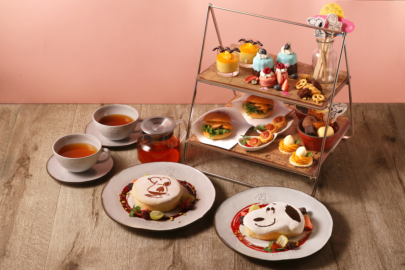 予約必須!スヌーピーと仲間たちをテーマにしたアフタヌーンティーが「PEANUTS Cafe 名古屋」で新登場!2月2日(木)より新たなグランド ...