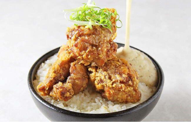 旨味唐揚げとろろ丼