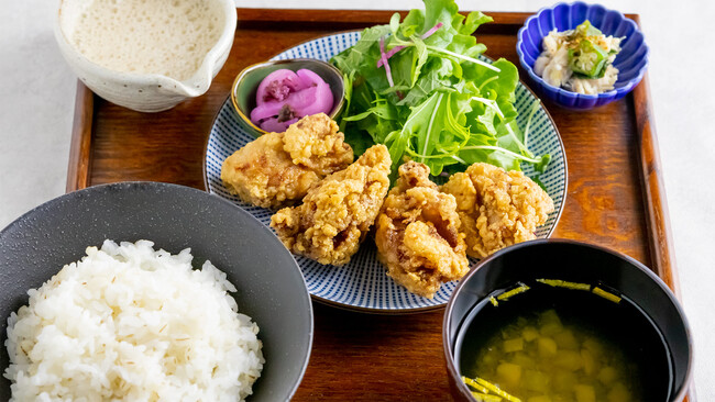 旨味唐揚げ定食