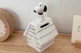 PEANUTS Cafe|インテリアとしてもおすすめ、スヌーピーのドッグハウス貯金箱が登場!