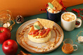 カフェ“ YURT (ユルト) ”から、冬の香りと美味しい記憶をお届け！「紅玉リンゴのキャラメルソースパンケーキ」を12/3(水）より新登場！