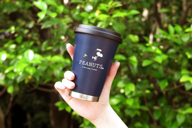 数量限定 スヌーピーのアート入り Peanuts Cafe Thermo Mug コラボタンブラー が 5 15 水 よりオンラインショップ限定で販売開始 株式会社ポトマックのプレスリリース