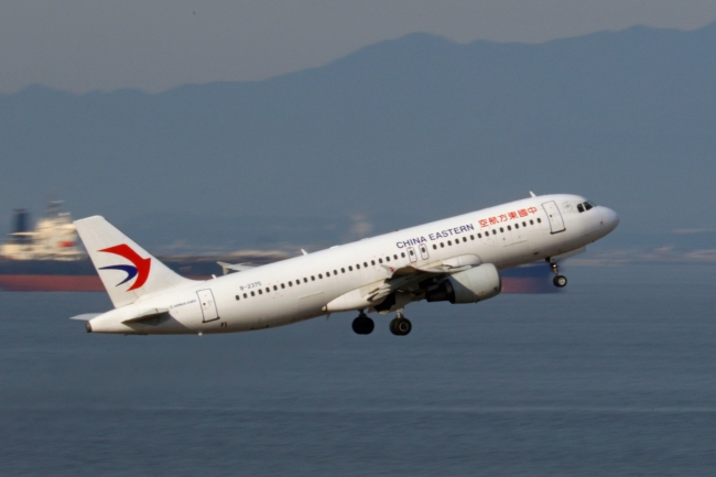 セントレアで最大の中国路線就航便数を誇る中国東方航空