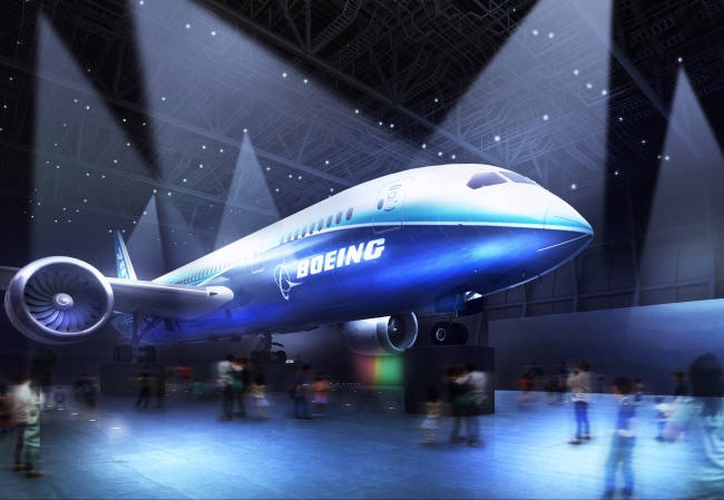 787初号機の展示イメージ