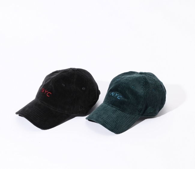 NEW ERA × ROSE BUD NYC Logo Corduroy Cap ￥3,800 