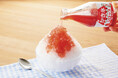 国産のいちごと砂糖だけでつくった「かき氷シロップ いちご」